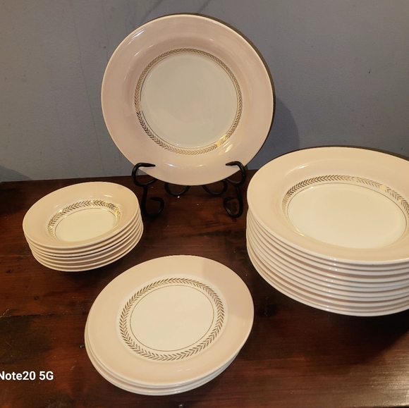 American Limoges Dining Vintage American Limoges 23 Candlelight